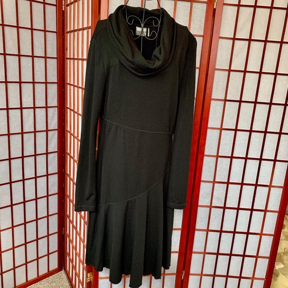 Athleta Cowl-Neck Bandage Sweater Dress - Picture 2 of 6